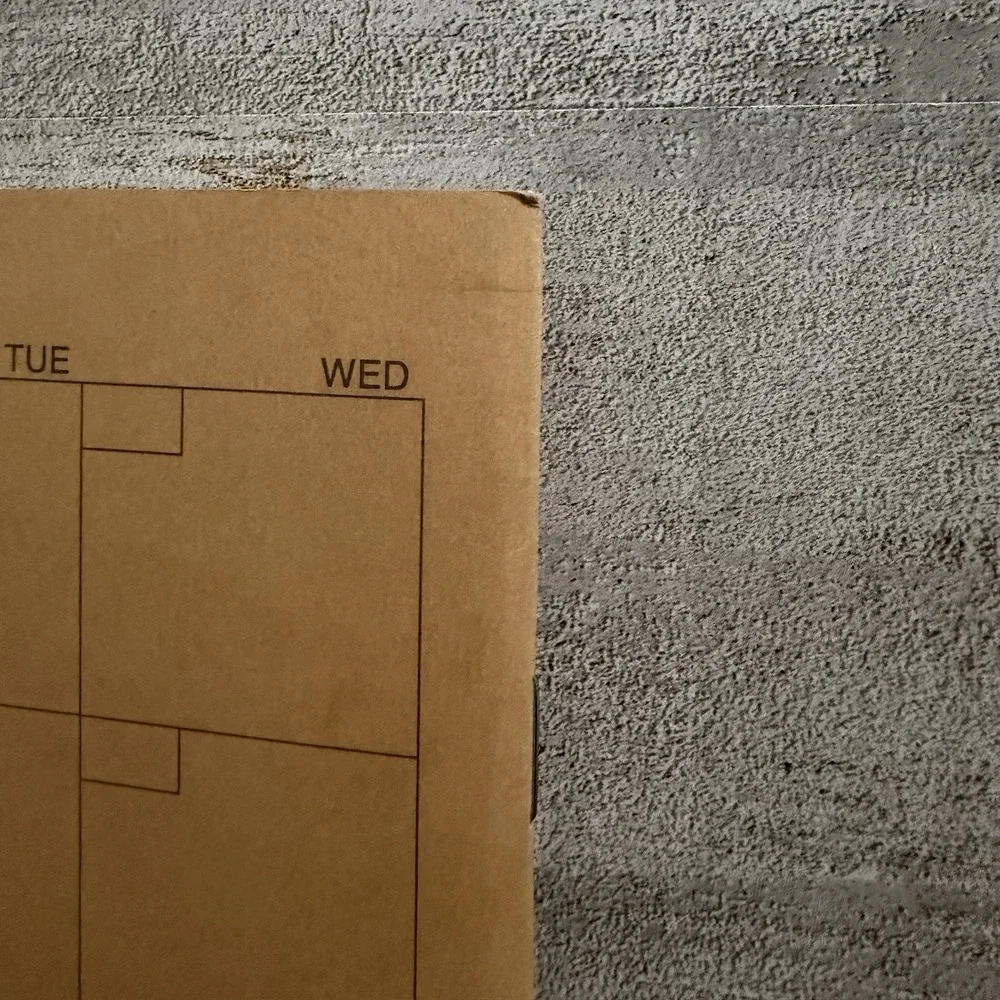 MUJI A5 32 Pages Year Free Planner Undated‎ Monthly Spreads Notebook Schedule